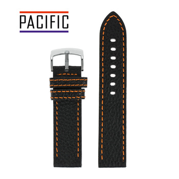 PACIFIC W22 - 1.12 - CZARNY / POMARAŃCZOWA NIĆ - 22mm