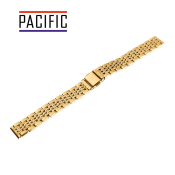 BRANSOLETA STALOWA SLIM - MODEL 44 - 30 - ZŁOTY - 14mm