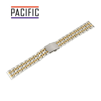 BRANSOLETA - SOLID - MB 19 - 31/30 - SREBRNY / ZŁOTY - 20mm