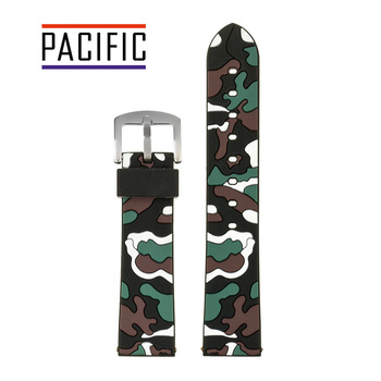 PASEK U13 - 1.22 - CZARNY / BIAŁY / MORO - 22MM