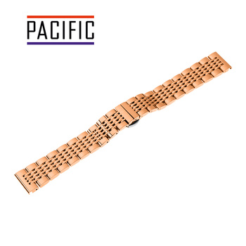 BRANSOLETA - SOLID ZAP. MOT. - MB 64 - 33 - RÓŻOWY ZŁOTY - 16mm