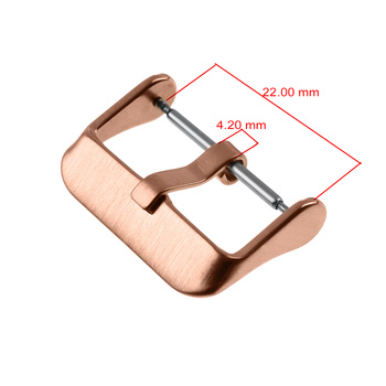 SPRZĄCZKA S15 - 33 - RÓŻOWE ZŁOTO - 22MM