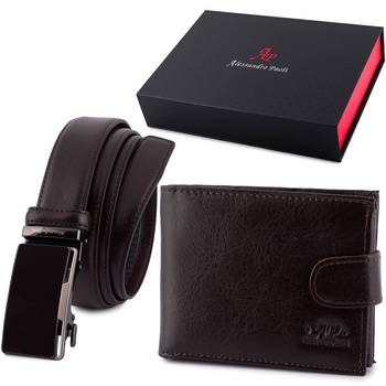 KOMPLET ALESSANDRO 113 - DARK BROWN