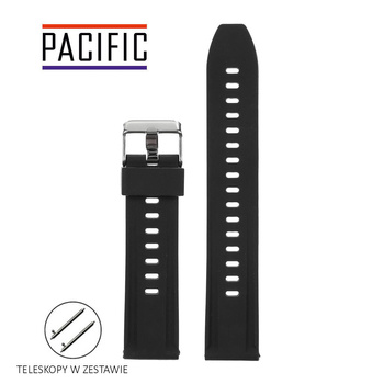 PASEK U08 - 1 - CZARNY - 20MM