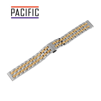 BRANSOLETA - SOLID ZAP. MOT. - MB 52 - 31/30 - SREBRNY / ZŁOTY - 24mm