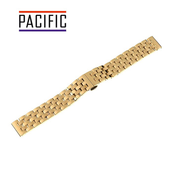 BRANSOLETA - SOLID ZAP. MOT. - MB 52 - 30 - ZŁOTY - 24mm