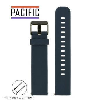 PASEK U15 - 5/B - GRANATOWY / CZARNY - 20MM