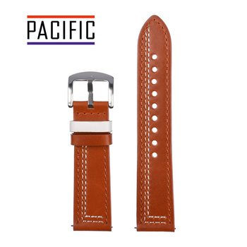 PACIFIC W73 - 9.22 - BRĄZOWY / BIAŁA NIĆ - 20MM