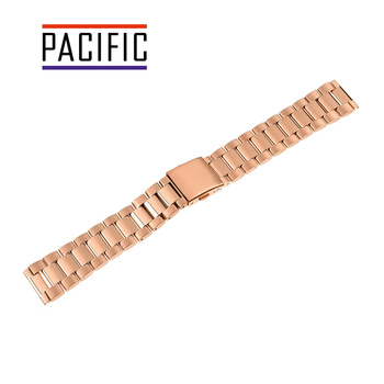 BRANSOLETA - SOLID - MB 01 - 33 - RÓŻOWY ZŁOTY - 22mm