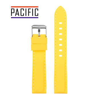 PASEK U20 - 10.22 - ŻÓŁTY / BIAŁA NIĆ - 22MM