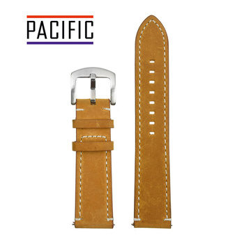 PACIFIC W72 - 3.22 - JASNY BRĄZ / BIAŁA NIĆ - 24MM