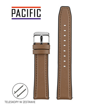 PASEK U16 - 8 - BRĄZOWY - 20mm