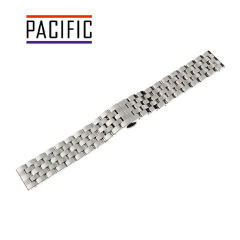 BRANSOLETA - SOLID ZAP. MOT. - MB 52 - 31 - SREBRNY - 18mm