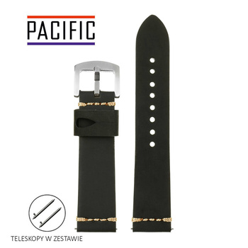 PACIFIC W69-B - 1.17 - CZARNY / BEŻOWA NIĆ - 22mm