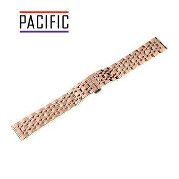 BRANSOLETA - SOLID ZAP. MOT. - MB 56 - 33 - RÓŻOWY ZŁOTY - 22mm