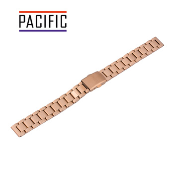 BRANSOLETA - SOLID - MB 05 - 33 - RÓŻOWY ZŁOTY - 12mm