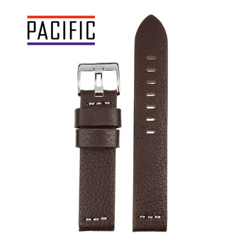 PACIFIC W23 - 2.22 - CIEMNY BRĄZ / BIAŁA NIĆ - 22MM