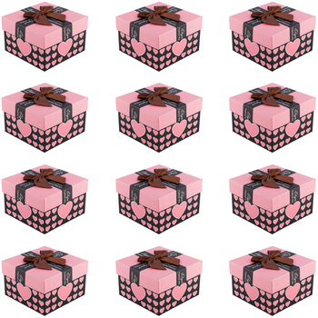 PUDEŁKO WSTĄŻKA JASNY RÓŻ