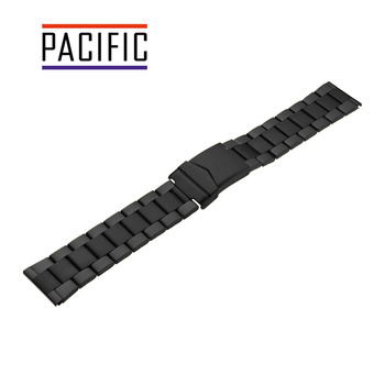 BRANSOLETA - TYTAN - MT 92 - 1 - CZARNY - 22mm