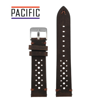 PACIFIC W28 - 2 - CIEMNY BRĄZ - 22MM