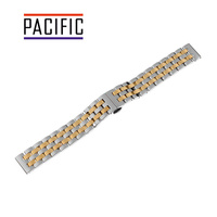 BRANSOLETA - SOLID ZAP. MOT. - MB 52 - 31/30 - SREBRNY / ZŁOTY - 24mm