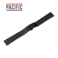 BRANSOLETA - SOLID ZAP. MOT. - MB 54 - 1 - CZARNY - 18mm