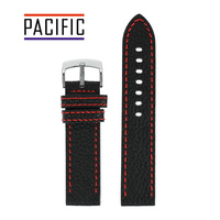 PACIFIC W22 - 1.6 - CZARNY / CZERWONA NIĆ - 22MM