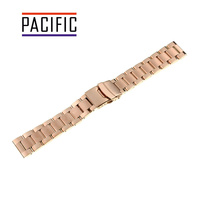 BRANSOLETA - SOLID - MB 03 - 33 - RÓŻOWY ZŁOTY - 20mm
