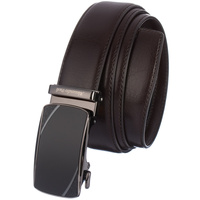 PASEK DO SPODNI AP 01-005 DARK BROWN- PAKIET 5 SZTUK