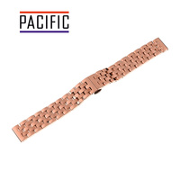 BRANSOLETA - SOLID ZAP. MOT. - MB 52 - 33 - RÓŻOWY ZŁOTY - 18mm