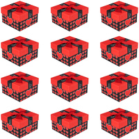 PUDEŁKO WSTĄŻKA CZERWONA