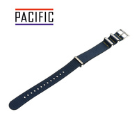 PASEK N03 - 5.10 - GRANATOWY - ŻÓŁTA NIĆ