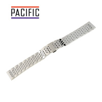 BRANSOLETA - SOLID ZAP. MOT. - MB 54 - 31 - SREBRNY - 18mm