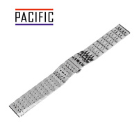 BRANSOLETA - SOLID ZAP. MOT. - MB 55 - 31 - SREBRNY - 22mm