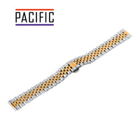 BRANSOLETA - SOLID ZAP. MOT. - MB 61 - 31 / 30 - SREBRNY / ZŁOTY - 20mm