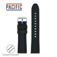 PASEK U14 - 1.5 - CZARNY / GRANATOWY - 20MM