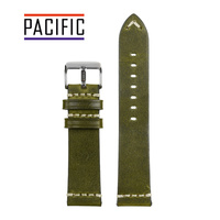 PACIFIC W32 - 27.22 - CIEMNY ZIELONY / BIAŁA NIĆ - 22MM