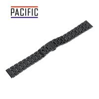 BRANSOLETA - SOLID ZAP. MOT. - MB 63 - 1 - CZARNY - 22mm