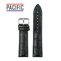 PASEK U18 - 1.5 - CZARNY / NIEBIESKA NIĆ - 20mm