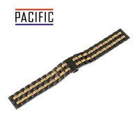 BRANSOLETA - SOLID ZAP. MOT. - MB 52 - 1/30 - CZARNY / ZŁOTY - 18mm