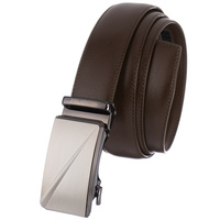 PASEK DO SPODNI AP 01-012 DARK BROWN - PAKIET 5 SZTUK