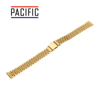 BRANSOLETA STALOWA SLIM - MODEL 41 - 30 - ZŁOTY - 14mm