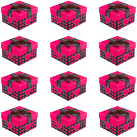 PUDEŁKO WSTĄŻKA CZERWONA